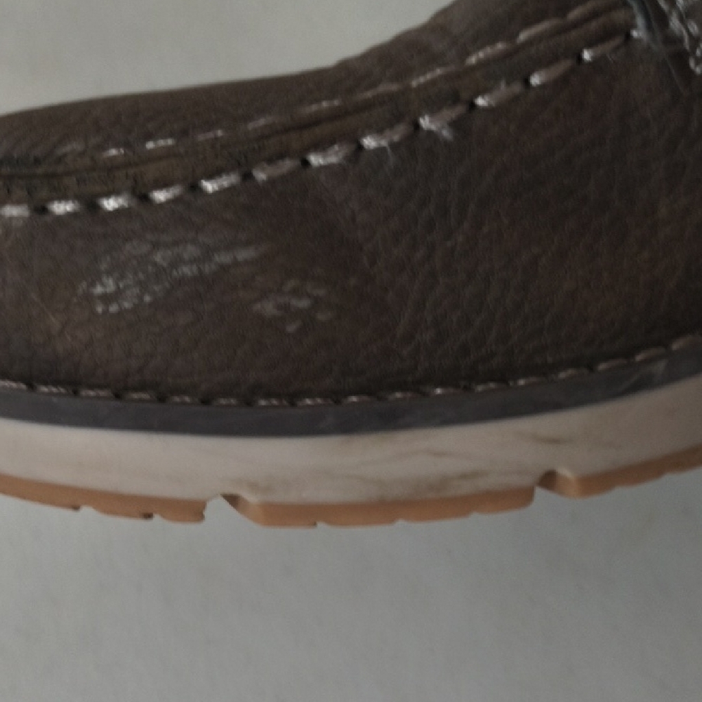 Levi's Dark Brown Leather Boots Size 9.5 View 3
